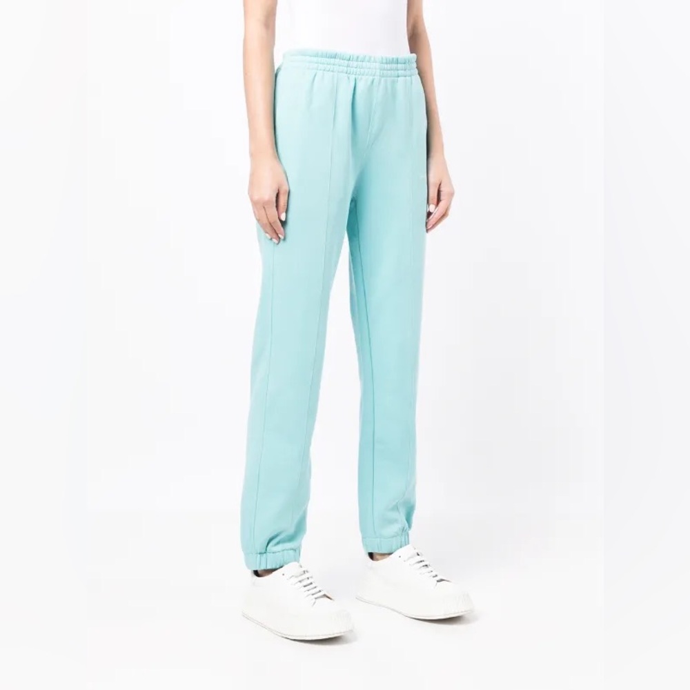 Helmut Lang Light Blue Cotton Jogger Pants XS to petite medium